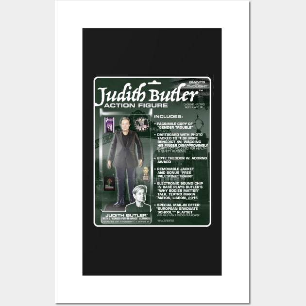 Judith Butler Action Figure Wall Art by GiantsOfThought